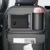 Backseat Organizer Car Seat Storage Organizer Anti-kick Pad Protector for Vehicles Auto Backseat Storage Bag with Folding Food