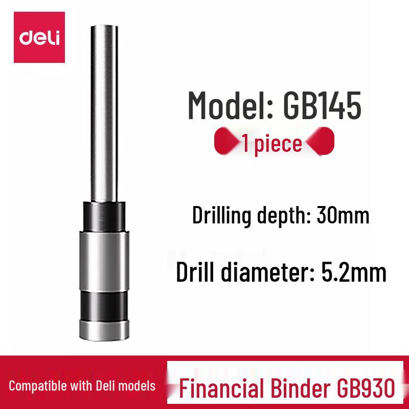 Deli GB145 Binding Machine Hollow Punch Drill Bit