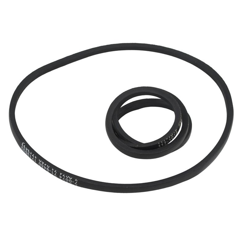 2 Pcs Drive V-Belt 71-9450 117-1018 Compatible with Toro Lawn Mower 20353 20355 20357 20809 Garden Tractors 20350 20351
