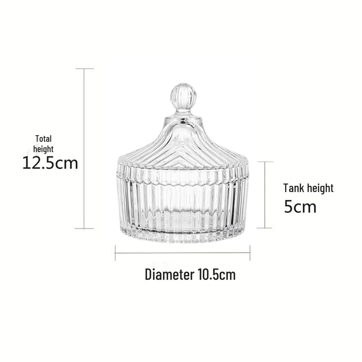 Christmas Maple Leaf Snowflake Glass Jar Ornament