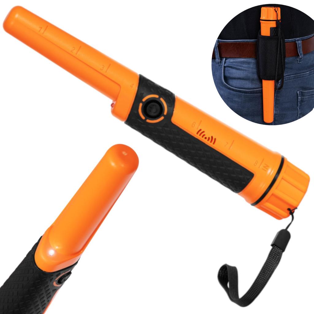 Metal Detector Handheld Waterproof LED 20 Cm 45 Cm