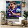 Messi Custom Your Name Wall Decor Tapestry Art For Pet Memorial Birthdaywedding Party Backdrop Family Gift
