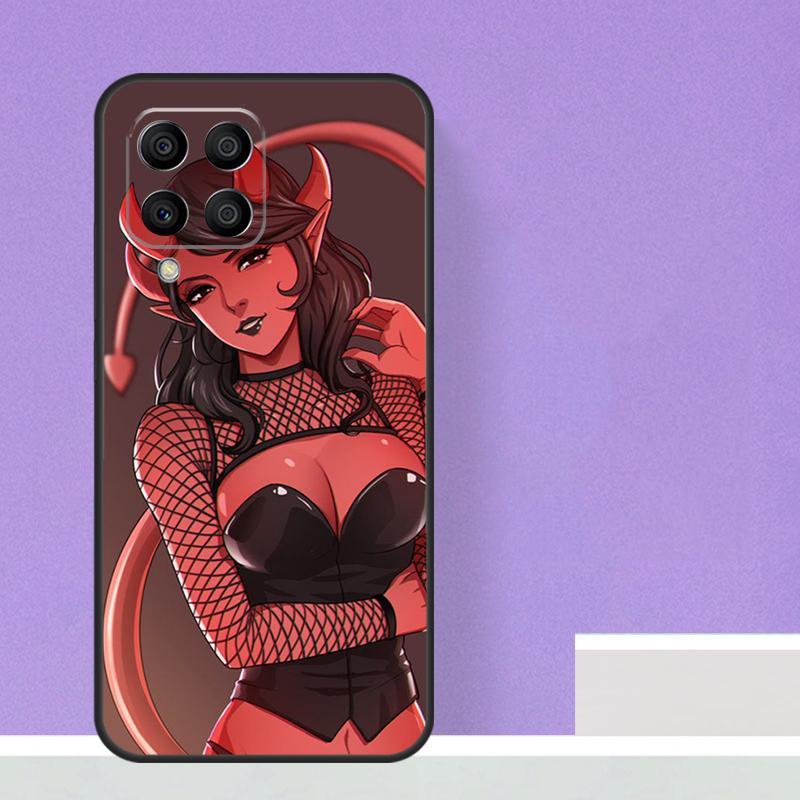 Devil Woman Case For Samsung Galaxy M21 M31 M15 M55 M56 M36 M16 M06 M13 M33 M53 M12 M32 M52 M14 M34 M54
