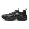 Li Ning Sports Lifestyle Series Synthetic Leather Classic Casual Low-Top Dad Shoes Men Sneakers Black AGCV433-3