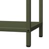 Firewood Rack Olive Green 40 x 25 x 90 cm Cold Rolled Steel