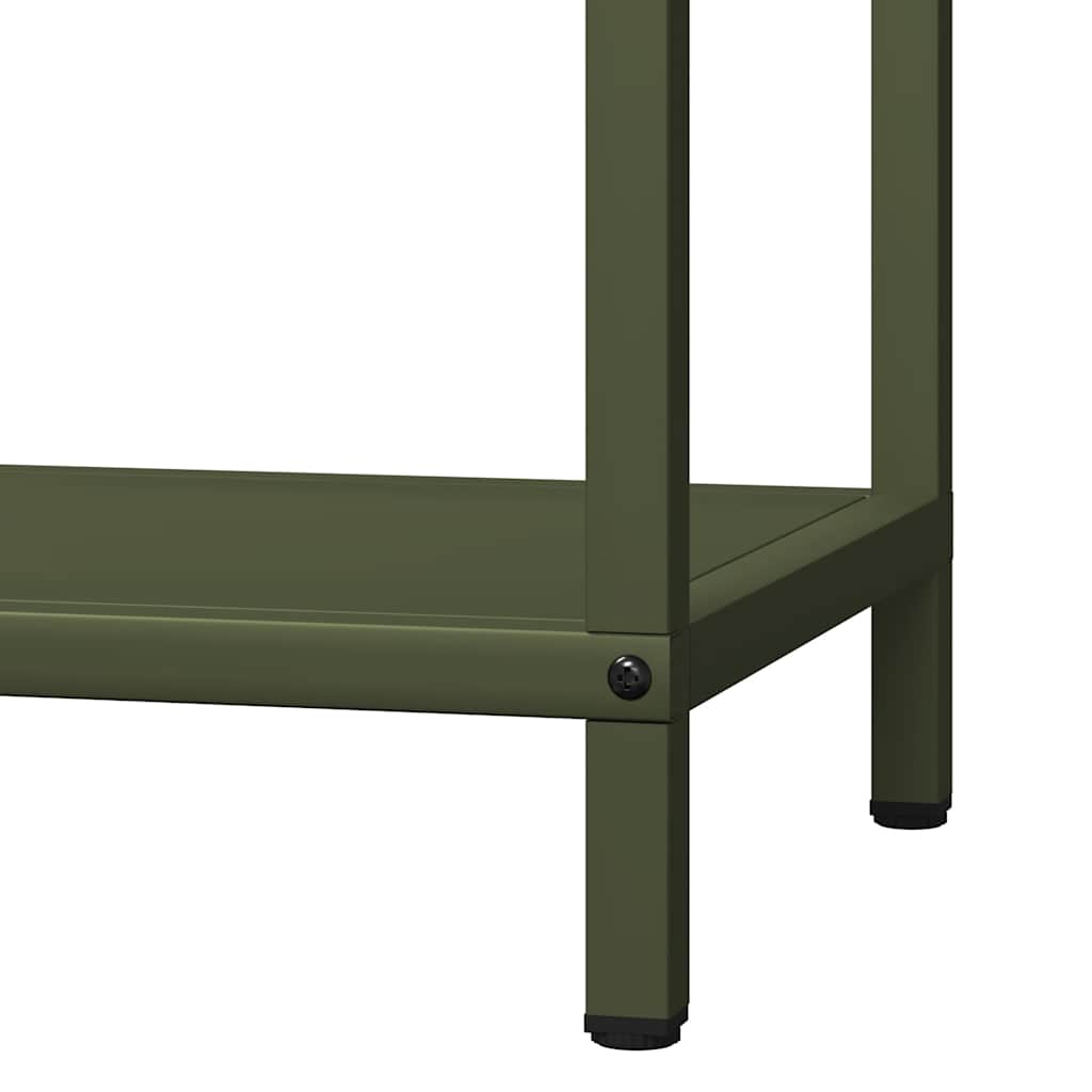 Firewood Rack Olive Green 40 x 25 x 90 cm Cold Rolled Steel