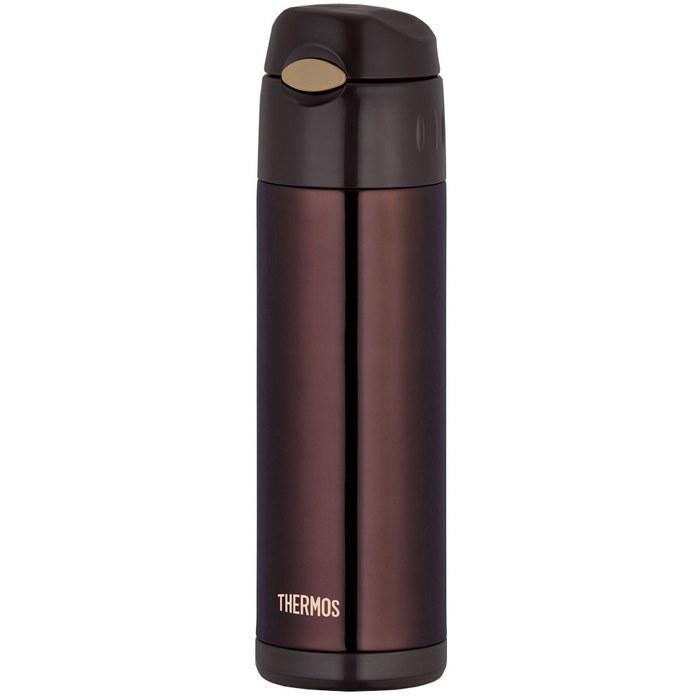Thermos Straw Bottle 0.5L Brown FFI-500 BW