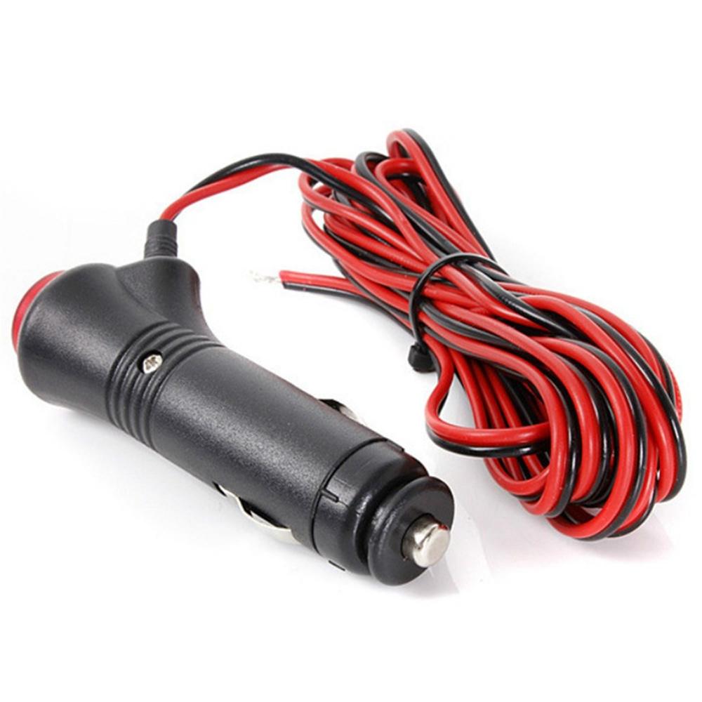 Vehicle cigarette lighter plug vehicle cigarette lighter power cord with switch 12v24 general