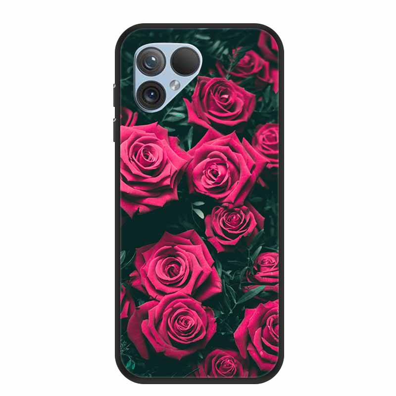 Für Fairphone 5 Hülle 6,46" TPU Tiere Weiches Silikon Stoßfänger Rückseite Handyhüllen für Fairphone5 5G Wolf Cool Schutz Fundas