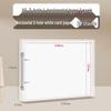 Multi-Size DIY Photo Album Binder with Black Card Pages
