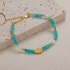 S925 Sterling Silver Natural Tianhe Stone Pearl Colored Treasure Bracelet Women'S Fashion Handmade Beaded Chain Xiaohongshu