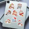 103 Cute Cartoon Animal Christmas Stickers for Envelopes, Gift Bags, and Water Cups