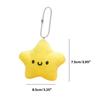 Backpack Purse Star Pendant Plush Toy Bag Charm Gift for Girlfriend