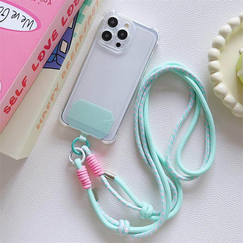 1pc Mobile Phone Hanging Rope Long Crossbody Adjustable Back Hanging Neck For Men And Women Outdoor Travel Hanging Chain Pendant