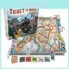 Explore a Europa com o envolvente jogo de tabuleiro Ticket to Ride Europe da Days of Wonder
