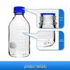 Plastic 2000mL Gas Washing Bottle