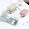 New Hot Weekly Mini 8 Grids Travel Portable Vitamin Pill Box Cases Container Organizer Storage Tablet Medicine Pills Fish Oils