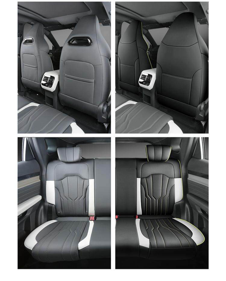 Cartoon Car Seat Cover for 2025 ShanHai L6 1.5TD, Dedicated Model, Fully Enclosed