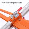 Gypsum Board Cutting Tool: Woodworking Panel Cutter, Easy-Folding Stainless Steel Push Knife Model