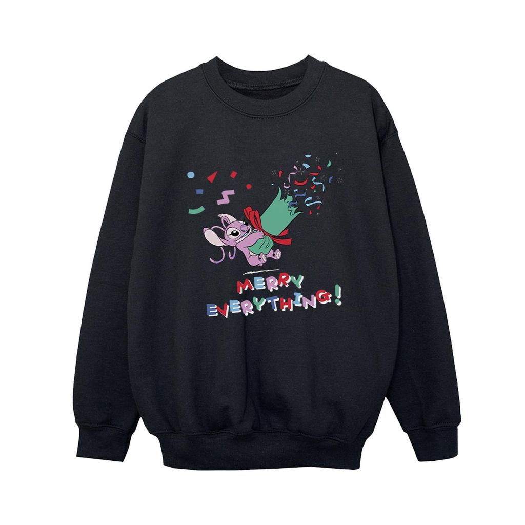 Disney Lilo und Stitch Angel Merry Everything Sweatshirt für Jungen