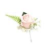 Beautiful Silk Flower Boutonniere Chest Flower For Weddings Parties And Formal Event Gatherings Dressingup Accessory