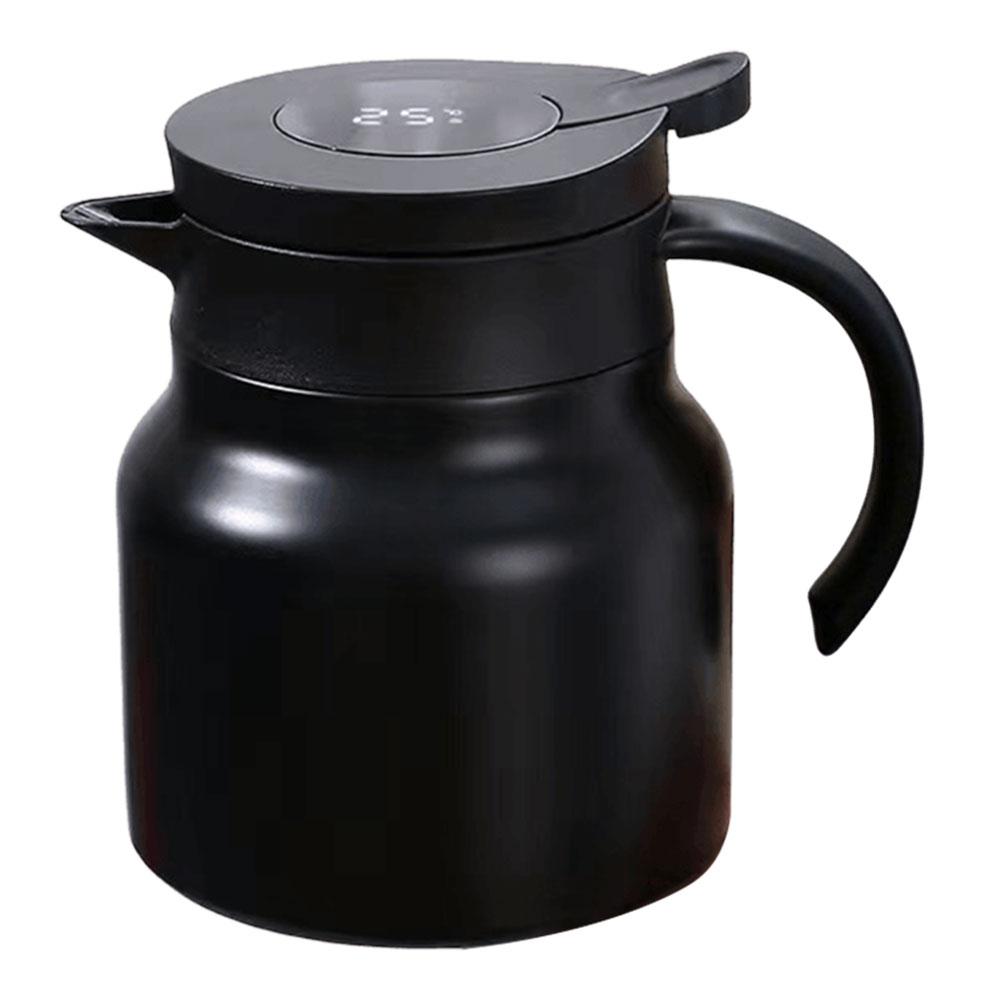 800/1000ml Thermal Insulation Teapot with Tea Filter Water Insulation Jug Portable Thermal Teapot for Coffee Tea Milk Beverage