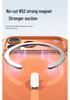 iPhone 17 Pro Max Color-Block Airbag Transparent Magnetic Case - New Anti-Fall Protective Cover