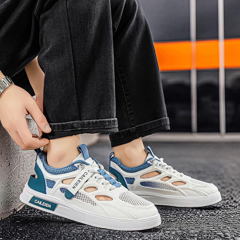 New Men's Classic Four Seasons Fashion Low Top Skateboarding Shoes Comfortable Soft Sole Sneakers