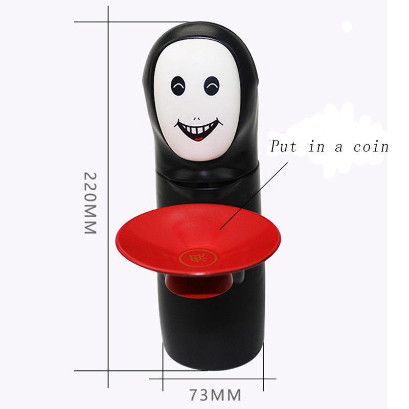 Kaonashi Spirited Away No Face Moving Electronic Piggy Saving Coin Bank Gift Box