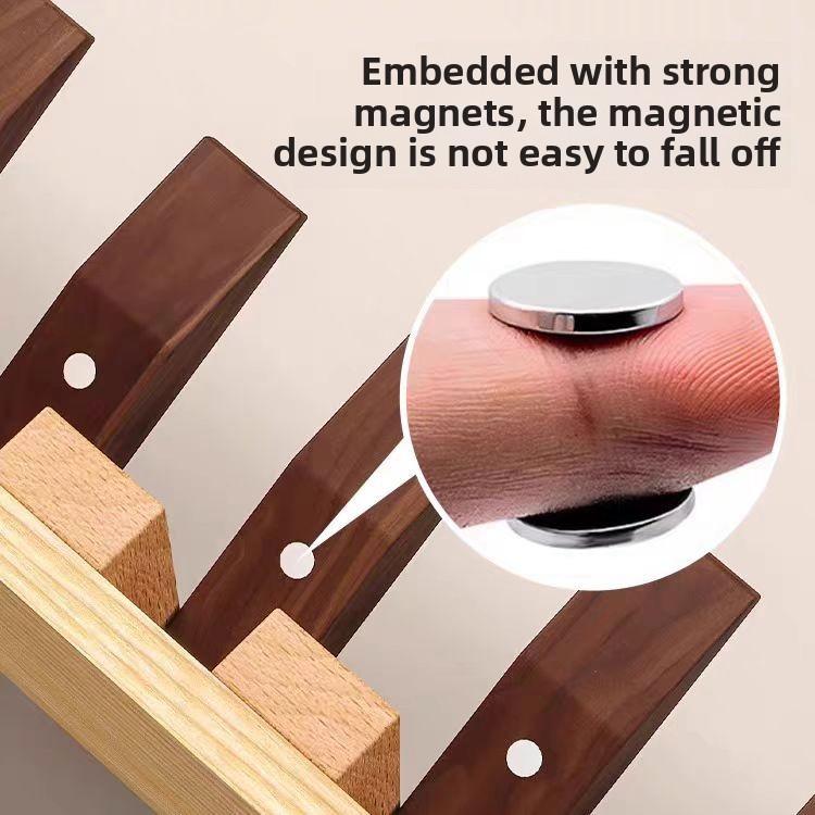 1PCS Wooden Piano Key Wall Hook - No Drill Entryway Coat Rack, Wall Mounted Shelf for Hallway Organizer, Solid Wood Door Hanger