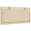 Headboard Cushion  Hanko  Cream 100 cm Fabric