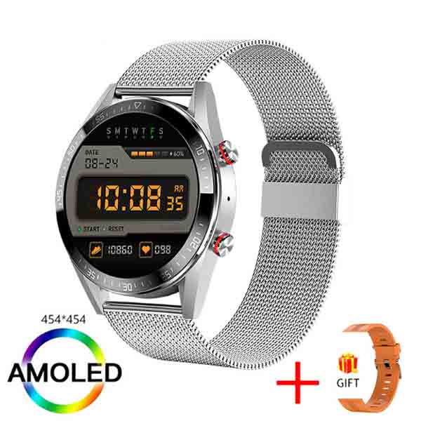 Smart Watch Men Always Display The Time Bluetooth Call Local Music Men Smartwatch For Huawei Xiaomi