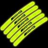 Car Wheel Hub Reflective Sticker Tire Rim Reflective Strips For Mercedes Benz AMG W212 W205 W246 W177 W176 W213 GLC GLE GLS ML Welcome Laser Lamp