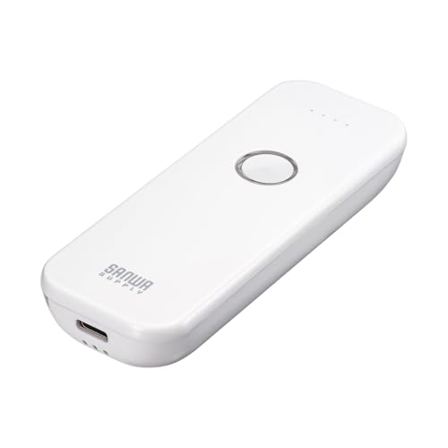 SANWA SUPPLY Bluetooth 1D Barcode Reader BCR-BT1D8W
