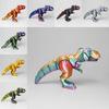 Dinosaur Figurine Collectible Art Toy With Multicolor Adjustable Joints For Kids And Giftgiving