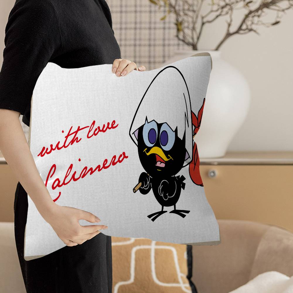 

Cartoon C-Calimero pillow cover sofa cushion cover home room decoration children gift 26x26Inch
