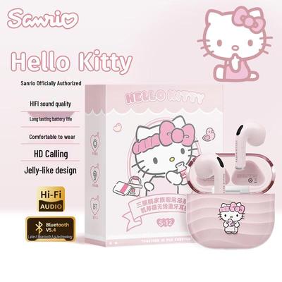 Sanrio Character Half-In-Ear Wireless Bluetooth Earbuds