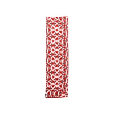 Handkerchief/Bandana CHAORAS Sports Tenugui Itsuno Ni Asanoha (Red & White) FREE Asanoha (Red & White)