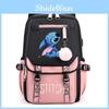Fashionable Blocked Color Pattern Student Large Capacity Backpack