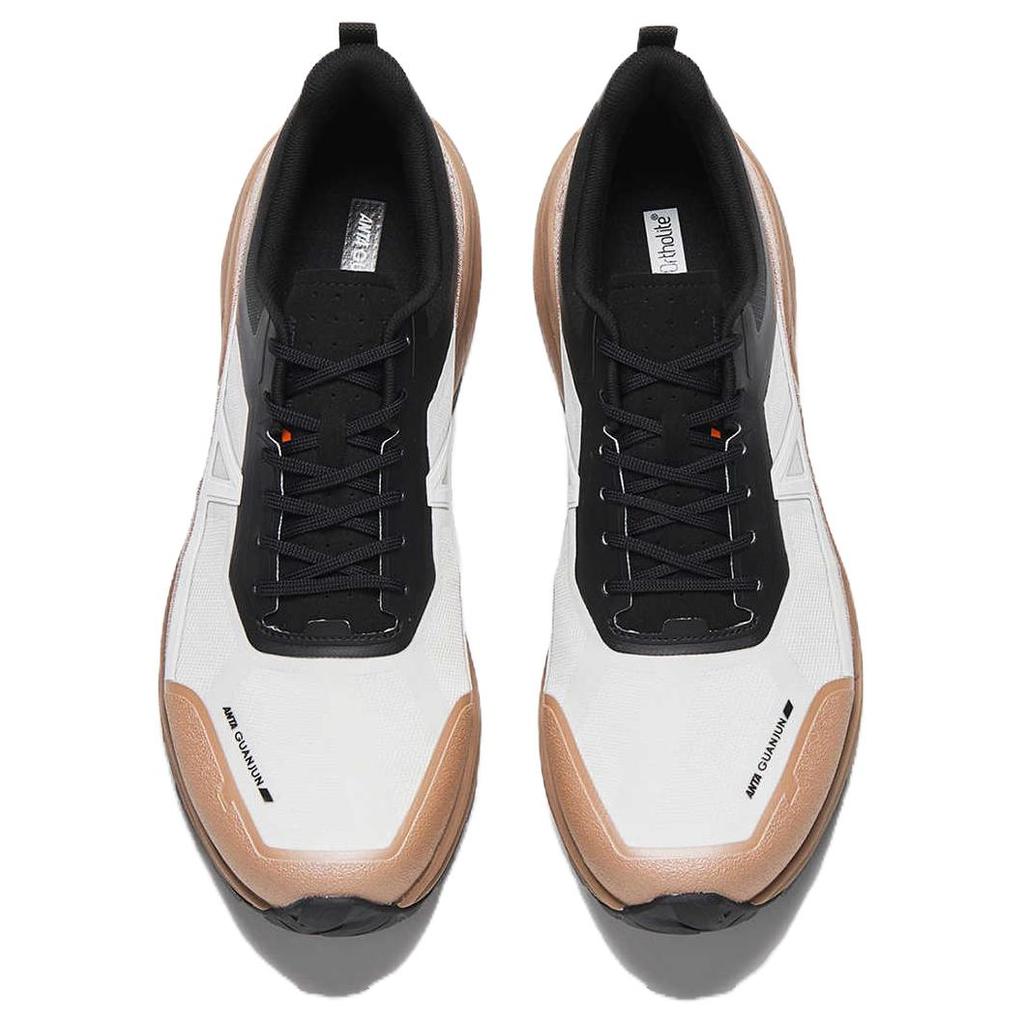 New ANTA Champion Trailblazer Mountaineering & Hiking Shoes Men's Low top Ivory White, Basic Black, Classic Umber Gray 112536607A-1