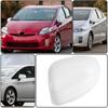 White Side Mirror Cover Cap For 2010-2015 Toyota Prius Left Driver Side Plug-In
