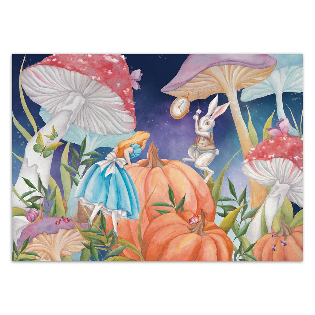 Wallpaper Little Alice In the Land of Wonder