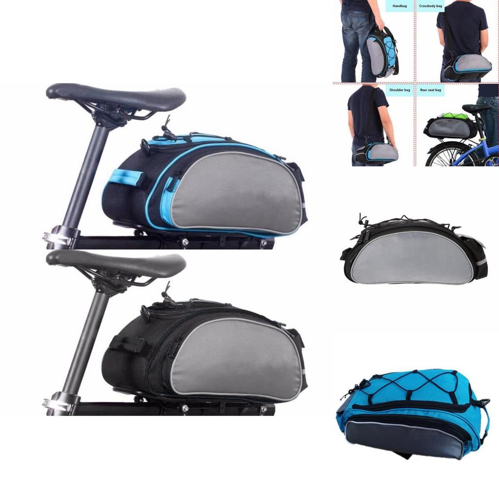 Premium Fahrradtaschen mit hoher Kapazität Satteltaschen Gepäckträger Hintere Sitztaschen für vielseitigen Gebrauch