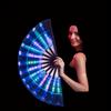 1pc Large Music Festival Hand Fan, Chinese Kongfu Taiji Folding Fan That Makes A Loud Sound, for Dances, Nightclubs, Electronic Music Festivals