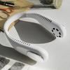Mini Bladeless Neck Fan with USB Charging 4000mAh Portable Cooling Fan 3 Speeds 7H Battery Light Quiet Travel Fan for Outdoor Travel Office