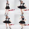 Cute Rabbit Costume For Halloween And Easter Featuring Cozy Polyester Fabric Ideal For Cosplay