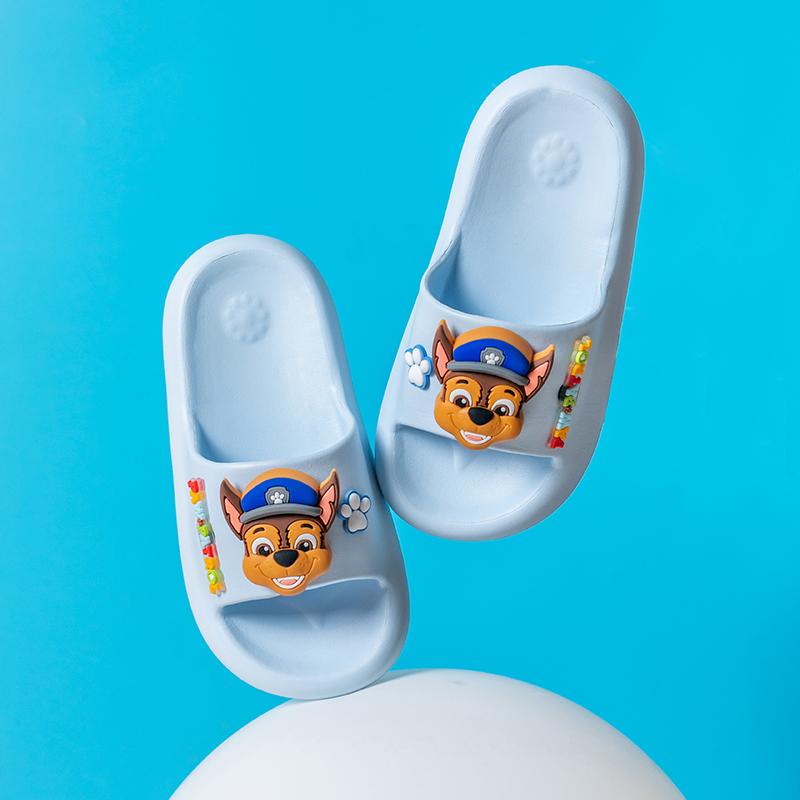 

PAW PATROL Children s Slippers Boys Summer Home Bathroom Non-slip Indoor Soft Bottom Cartoon Flip-flops Girls ear Outside 27