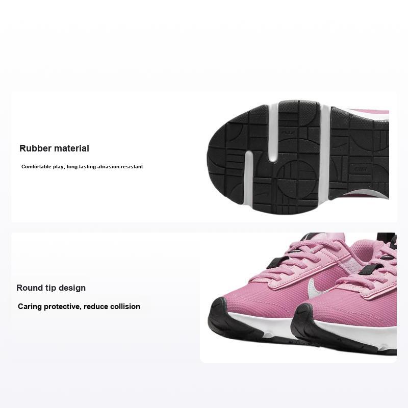 Nike Boys Pink Air Max Interlock Lite Ps Foam Kids Sneakers Elemental- Medium-Soft- White Dh9394-601 Cm