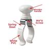 5Pcs Non-slip Windproof Hanging Clamps Stainless Steel Clothes Peg Laundry Clothespins  Beach Towel