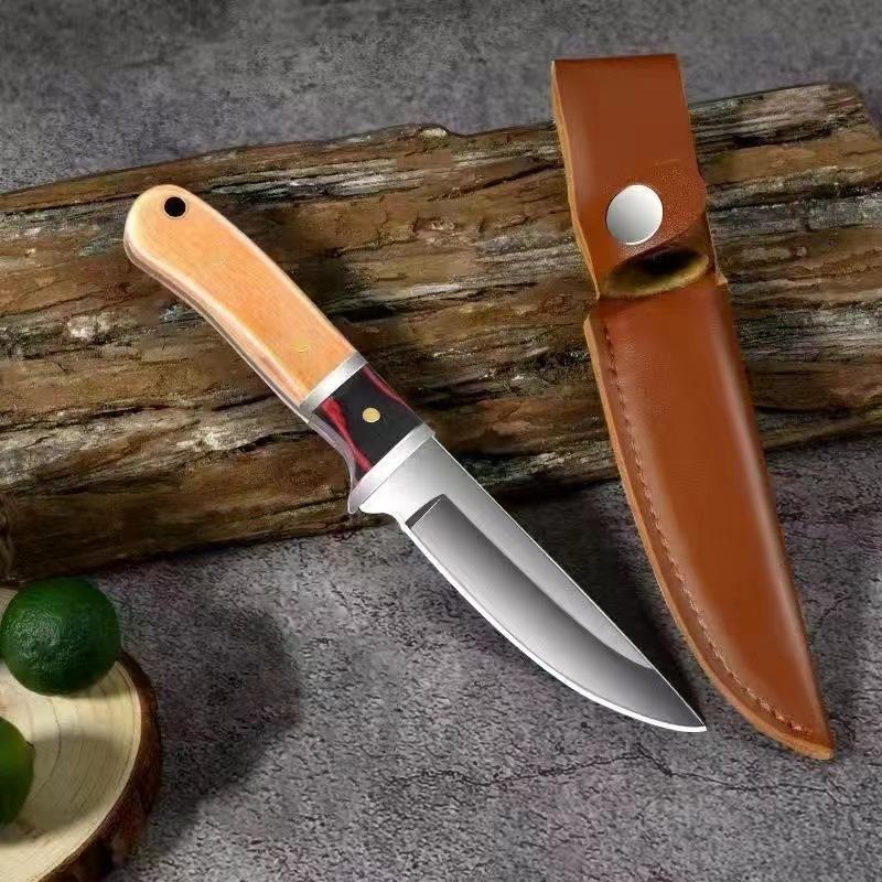 Meat Knife Household Kitchen Fruit Knife Barbecue Knife Western Food Steak Knife Hand Knife Meat Knife Cutting Sheep Knife